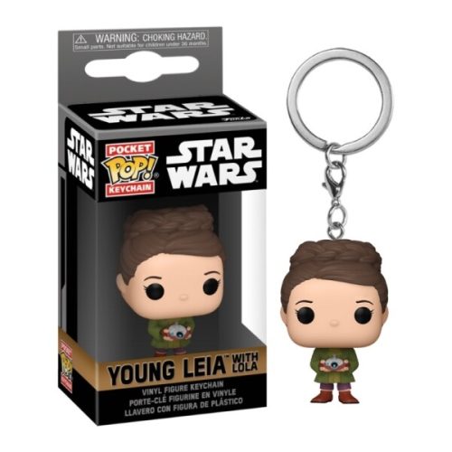 Funko POP Keychain: Obi-Wan Kenobi S2- Young Leia Organa Funko