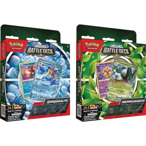 Pokémon TCG: Deluxe Battle Deck - Meowscarada ex & Quaquaval ex Pokémon Company