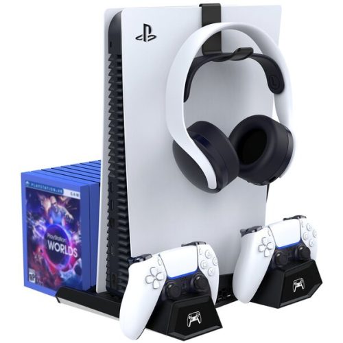 iPega P5023 nabíjecí stanice s chlazením pro PS5 černá iPega