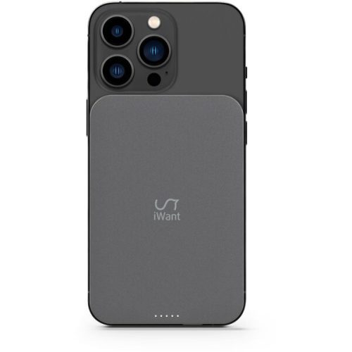 iWant MagSafe powerbanka 5000 mAh vesmírně šedá iWant