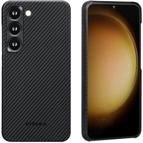 Pitaka MagEZ 3 case zadní kryt Samsung Galaxy S23 černý/šedý Pitaka