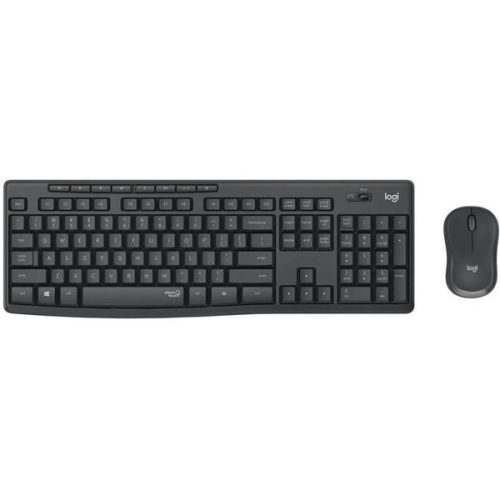 Logitech MK295 Silent Wireless Combo bezdrátová klávesnice CZ/SK + myš černá Logitech