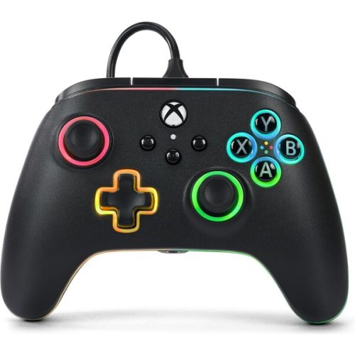 PowerA Advantage drátový herní ovladač Lumectra černý (Xbox Series X|S) PowerA