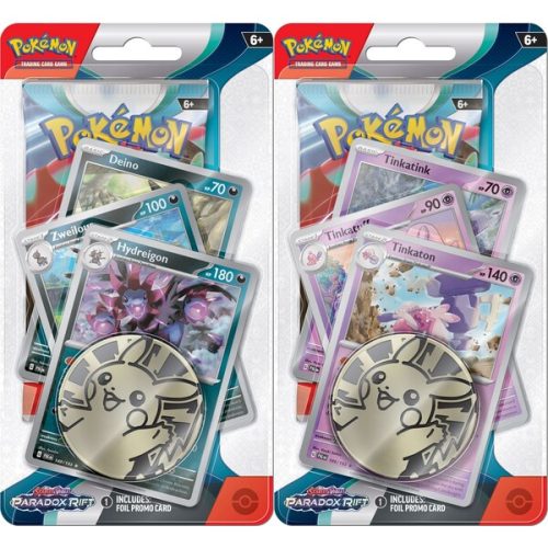 Pokémon TCG: SV04 Paradox Rift - Premium Checklane Blister Pokémon Company