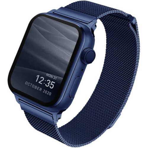 UNIQ Dante ocelový řemínek Apple Watch 41/40/38mm modrý UNIQ