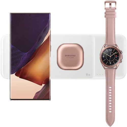 Samsung Trio bezdrátová nabíječka bílá Samsung