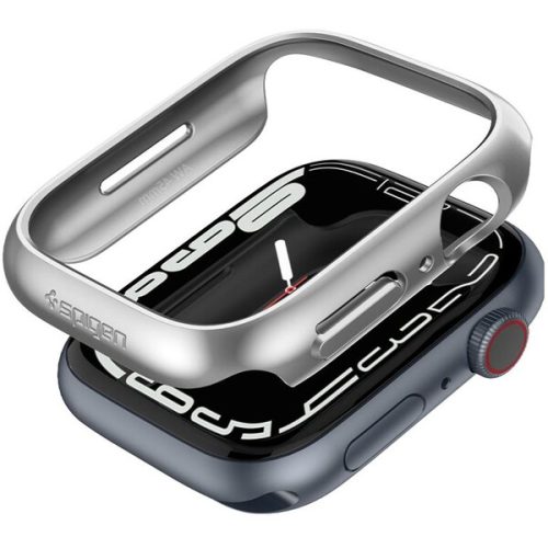 Spigen Thin Fit pouzdro Apple Watch 7 45mm grafitové Spigen