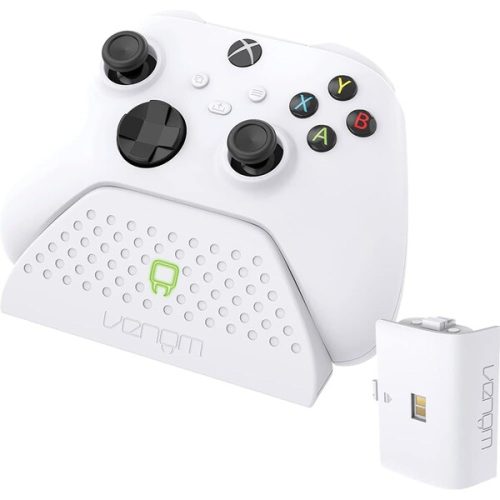 Venom VS2870 nabíjecí stanice + baterie (850mAh) pro Xbox bílá Venom