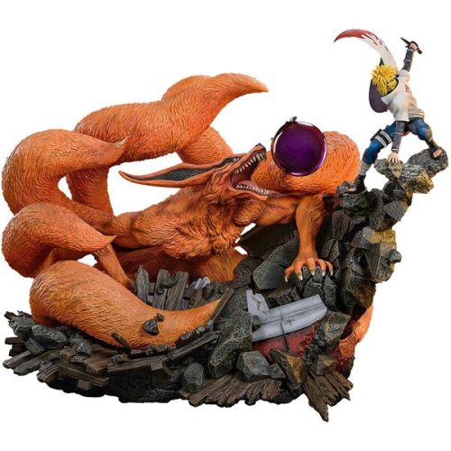 Socha HEX Collectibles Naruto Shippuden -Battle of Destiny: Namikaze Minato vs Kurama 1/8 Limited E HEX Collectibles