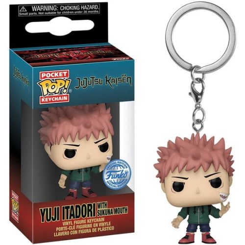 Funko POP Keychain: JJK- Itadori(Sukuna mth) Funko