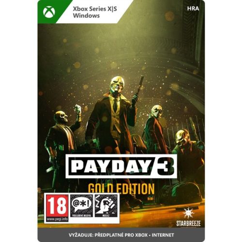 Payday 3 - Gold Edition (Předobjednávka ) (PC/Xbox Series) Microsoft