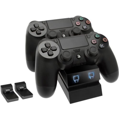 Venom VS2732 duální nabíjecí stanice pro ovladače PS4 černá Venom
