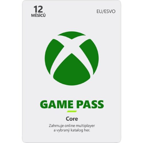 Microsoft Xbox Game Pass Core 12 měsíců Microsoft