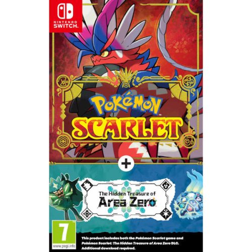 Pokémon Scarlet + Area Zero DLC (Switch) Nintendo