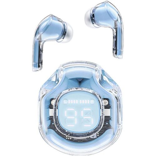 Acefast T8 Crystal Bluetooth sluchátka do uší modrá Acefast
