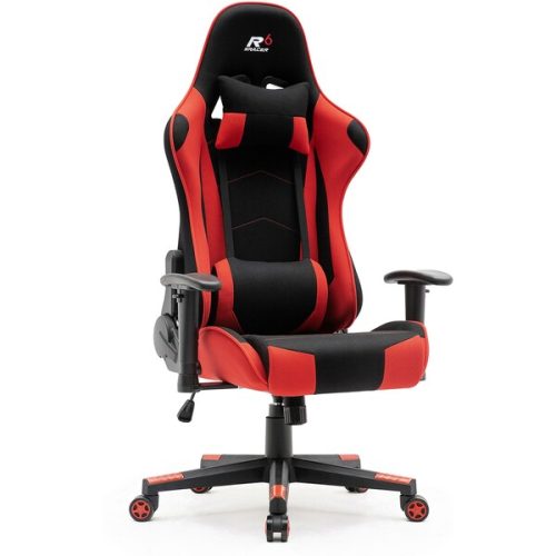 Sracer R6 herní židle černo-červená S-RACER
