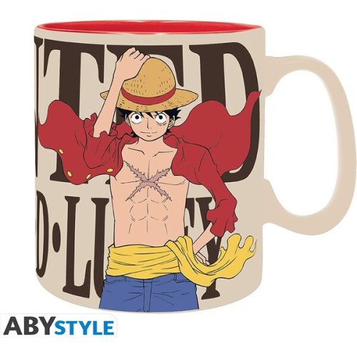 Hrnek One Piece - Luffy and Wanted 460 ml (king size) Abysse Corp