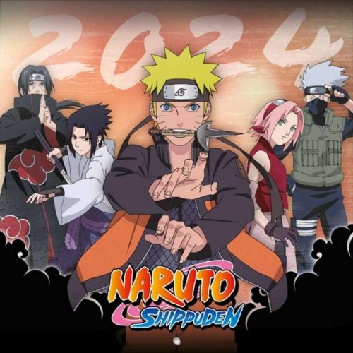 Kalendář Naruto 2024 GE Editores
