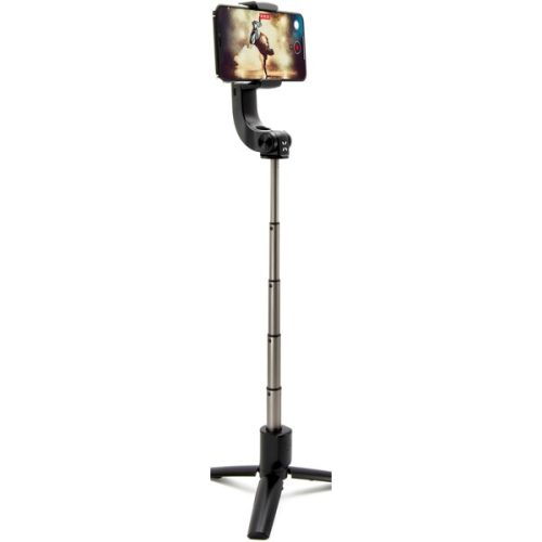 FIXED Snap Action selfie tripod se stabilizatorem a dalkovým ovládáním černý FIXED
