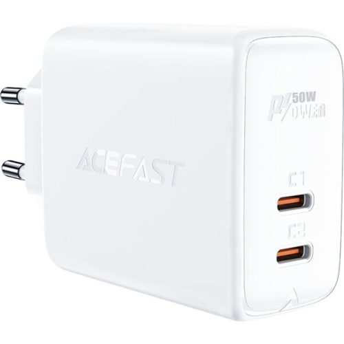 Acefast PD50W GaN nabíječka bílá Acefast