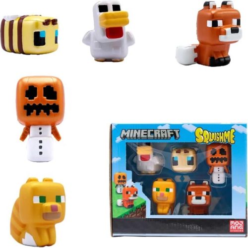 Set figurek Mini Squishme - Minecraft Just Toys LLC