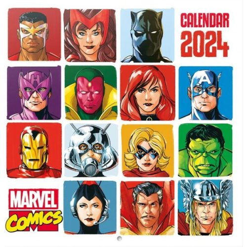 Kalendář Marvel Comics 2024 GE Editores