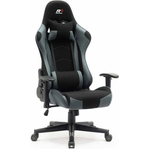 Sracer R6 herní židle černá-šedá S-RACER