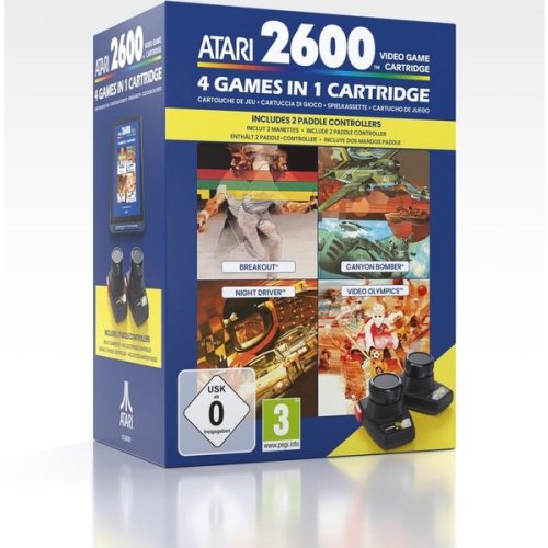 ATARI 2600+ 4 Games in 1 Paddle Pack Plaion