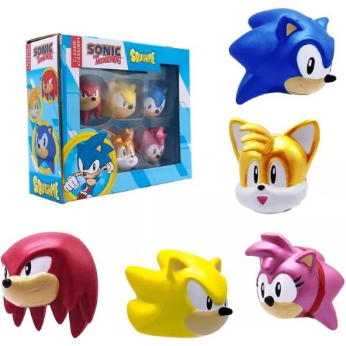 Set figurek Mini Squishme - Sonic Just Toys LLC