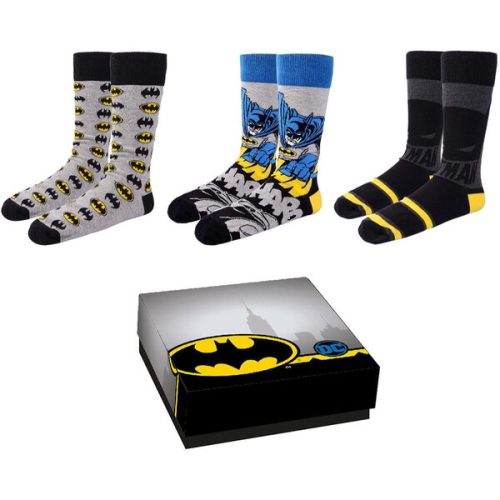 Cerda ponožky - Batman 40/46 (3 páry) Cerdá