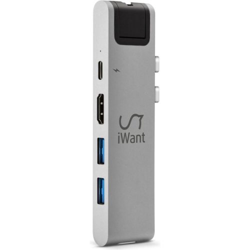 iWant USB-C HUB PRO II stříbrný iWant