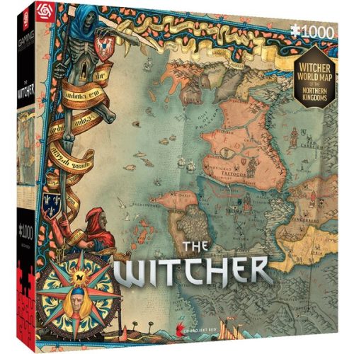 Gaming Puzzle: The Witcher 3 The Northern Kingdoms (1000) Good Loot