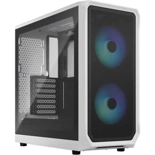 Fractal Design Focus 2 RGB White TG Clear Tint Fractal Design