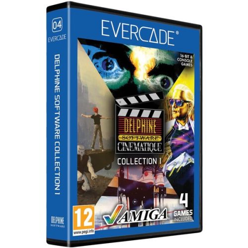 Home Computer Cartridge 04. Delphine Software Collection 1 (Evercade) Blaze Entertainment