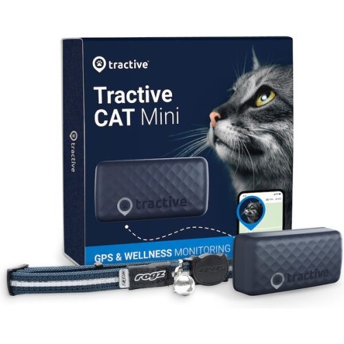 Tractive GPS CAT Mini tracker polohy a aktivity pro kočky tmavě modrý Tractive