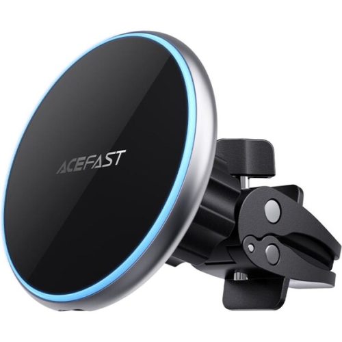 Acefast D3 magnetický bezdrátově nabíjecí držák do auta stříbrný Acefast