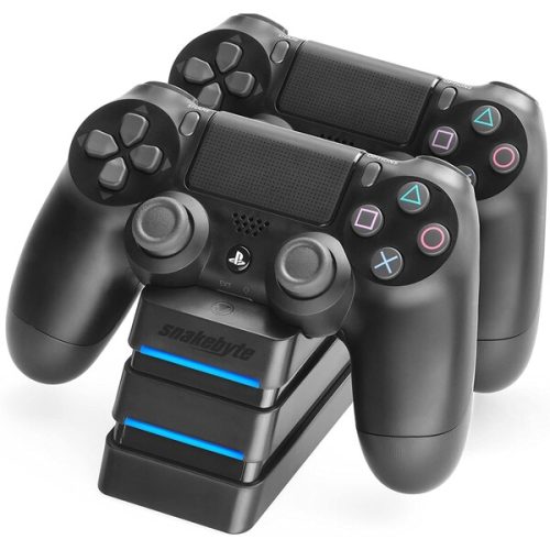 SNAKEBYTE PS4 TWIN:CHARGE 4™ nabíjecí stanice černá SNAKEBYTE
