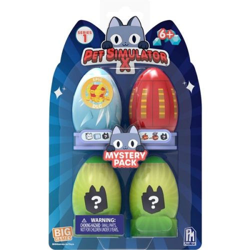 Mystery 4-Pack mini figurek Pet Simulator 9 cm Phat Mojo