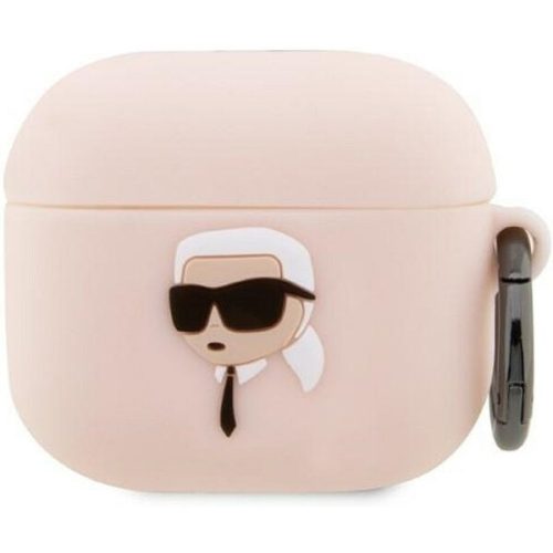 Karl Lagerfeld 3D Sil NFT Karl pouzdro Apple Airpods Pro růžové Karl Lagerfeld