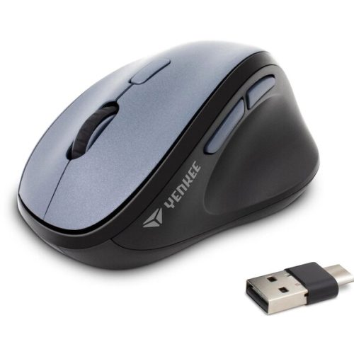 YENKEE YMS 5050 Shell ergonomická myš černo-šedá YENKEE