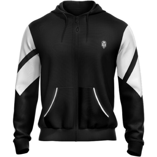 Mikina World of Tanks na zip černobílá XXXL FS Holding