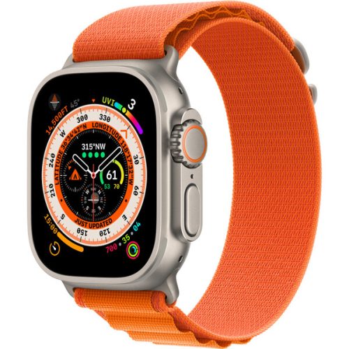 Apple Watch řemínek 49/45/44mm oranžový alpský tah - M Apple