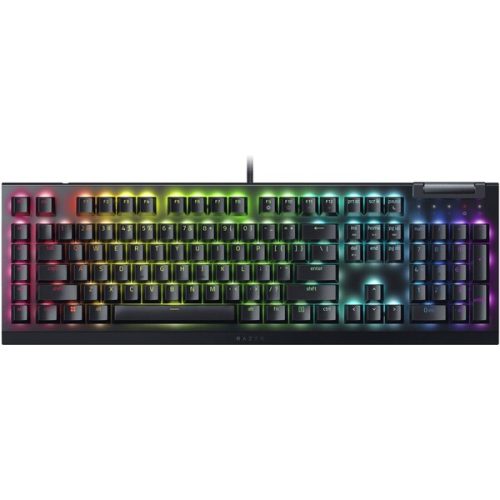 Razer BlackWidow V4 X Green Switch US herní klávesnice černá Razer