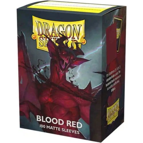 Dragon Shield Standard Matte Sleeevs Blood Red Simurag (100 sleevů) Dragon Shield