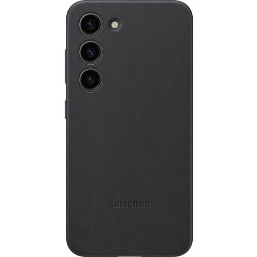 Samsung Leather Case Galaxy S23 black Samsung