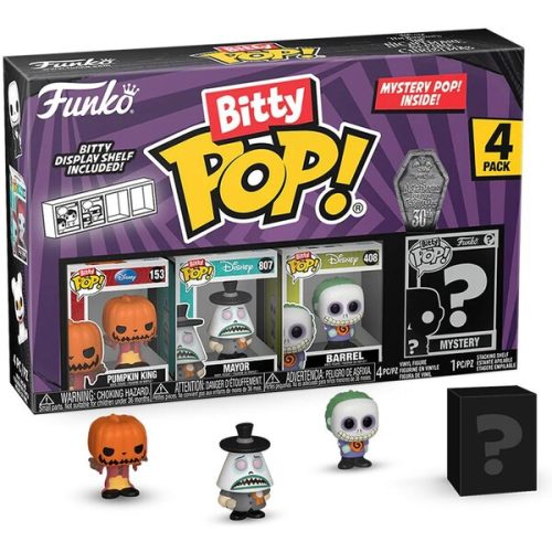 Funko Bitty POP! Disney: TNBC - Pumpkin Jack 4 pack Funko