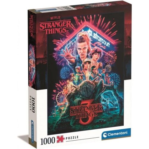 Puzzle Stranger Things S3 (1000) Clementoni