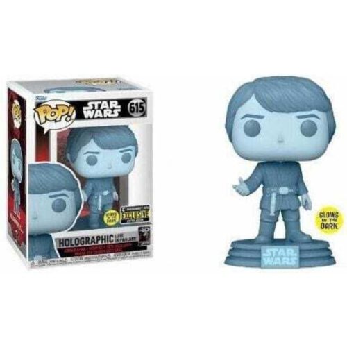Funko POP! #615 Star Wars: RotJ 40th- Holo Luke (GITD) Funko