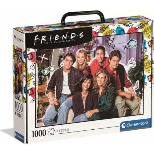 Puzzle v kufříku Friends (1000) Clementoni