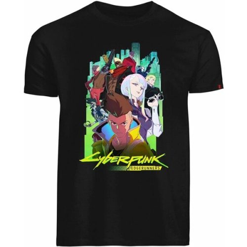 Tričko Cyberpunk Edgerunners – Team M DPI Merchandising GmbH
